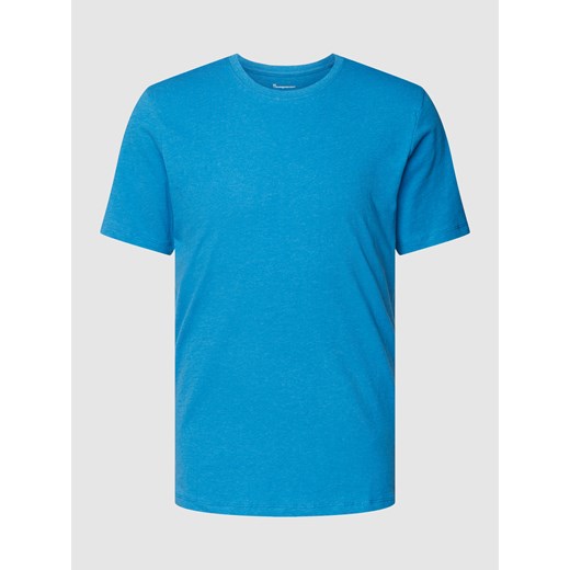 T-shirt z okrągłym dekoltem model ‘Vega’ Knowledge Cotton Apparel M wyprzedaż Peek&Cloppenburg 