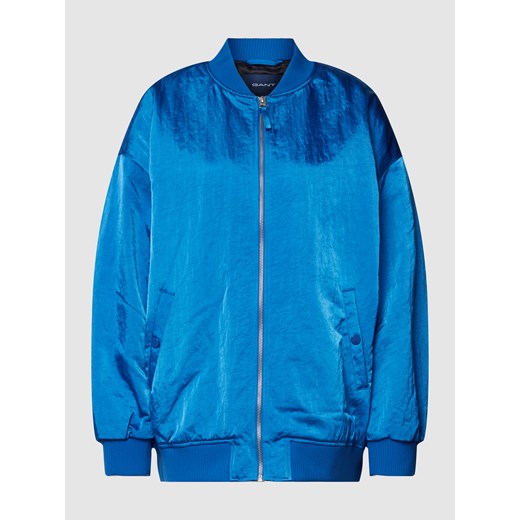 Bluzon z błyszczącym efektem Gant L Peek&Cloppenburg promocyjna cena