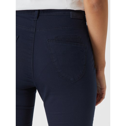 Spodnie skrócone o kroju slim fit z dodatkiem streczu model ‘Mary’ 46 wyprzedaż Peek&Cloppenburg 