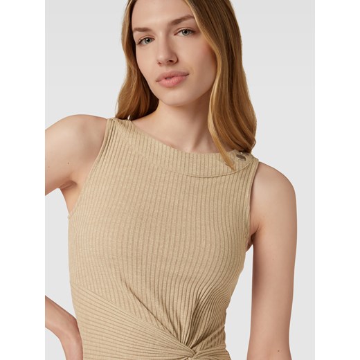 Sukienka o długości do kolan z ozdobnymi guzikami model ‘ERNESTINE’ Guess M Peek&Cloppenburg 