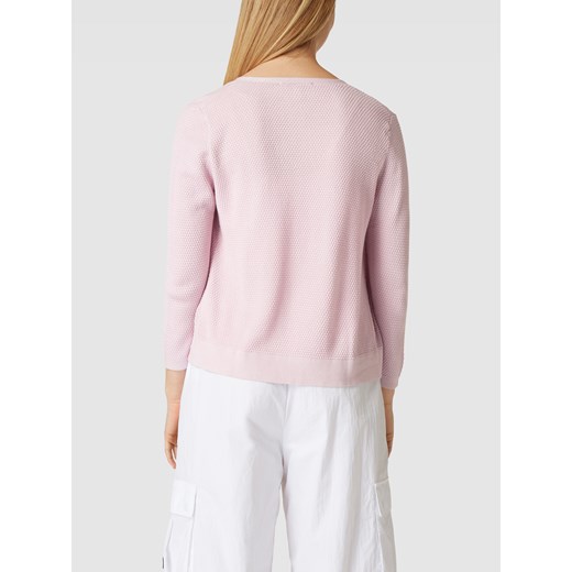 Kurtka z dzianiny z fakturowanym wzorem model ‘Schildkröte’ XXL okazyjna cena Peek&Cloppenburg