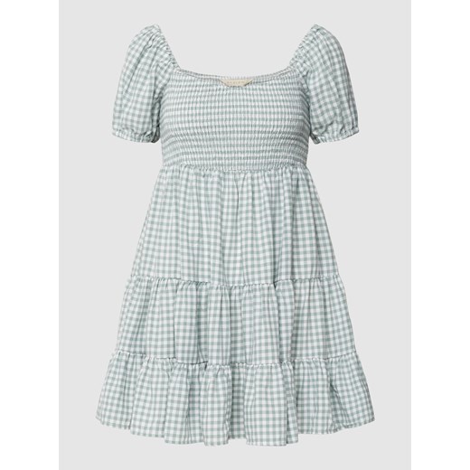Sukienka mini ze wzorem w kratkę vichy Review XS Peek&Cloppenburg