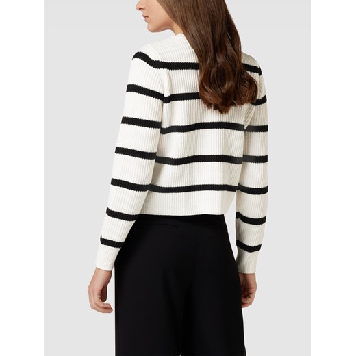 Sweter damski Pieces z okrągłym dekoltem