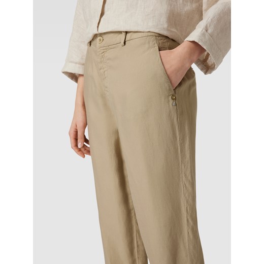 Spodnie z wpuszczanymi kieszeniami model ‘LINDA SUMMER’ Mason`s 42 Peek&Cloppenburg 