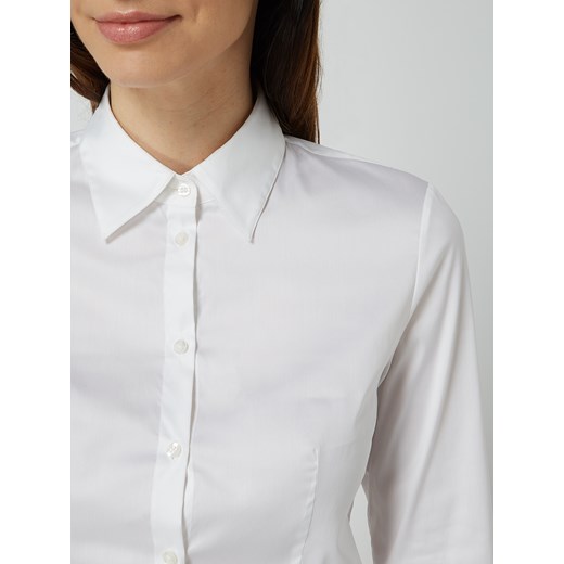 Bluzka koszulowa z mankietami zapinanymi na 3 guziki model ‘The Fitted’ 40 Peek&Cloppenburg 