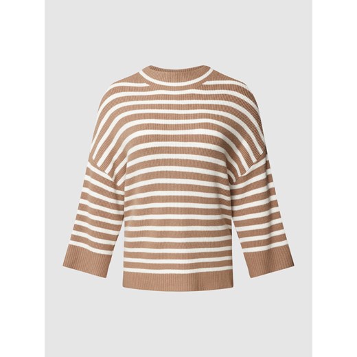 Sweter PLUS SIZE z dzianiny ze wzorem w paski Fransa Plus 52 wyprzedaż Peek&Cloppenburg