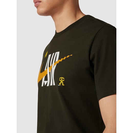 T-shirt z nadrukowanym motywem Nike S okazyjna cena Peek&Cloppenburg