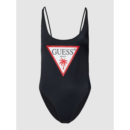 Kostium kąpielowy z nadrukiem z logo Guess S Peek&Cloppenburg 