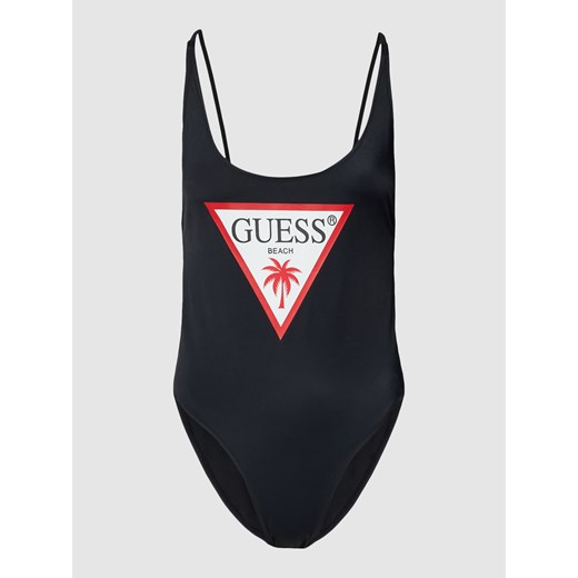 Kostium kąpielowy z nadrukiem z logo Guess S Peek&Cloppenburg