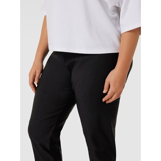 Jegginsy PLUS SIZE z fakturowanym wzorem Fransa Plus 54 wyprzedaż Peek&Cloppenburg
