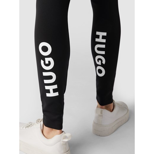 Legginsy z nadrukiem z logo model ‘The HUGO Leggings’ M Peek&Cloppenburg 