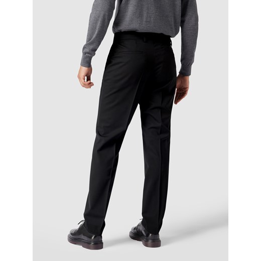 Spodnie do garnituru o kroju slim fit z mieszanki żywej wełny model ‘Genius’ 56 Peek&Cloppenburg 