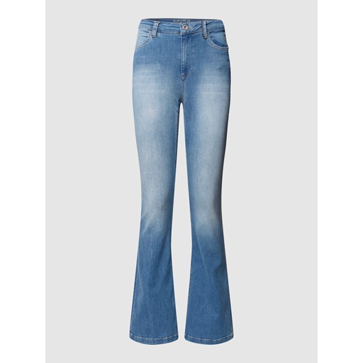 Jeansy o rozkloszowanym kroju z naszywką z logo Blue Fire Jeans 31/30 okazja Peek&Cloppenburg 