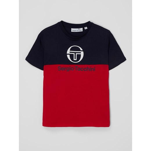 T-shirt z nadrukiem z logo model ‘Brave’ Sergio Tacchini 152 Peek&Cloppenburg 