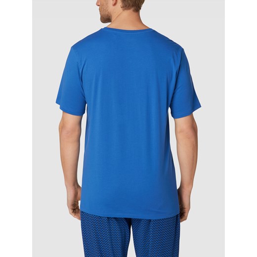 T-shirt o kroju relaxed fit z prążkowanym,okrągłym dekoltem Schiesser XL Peek&Cloppenburg 