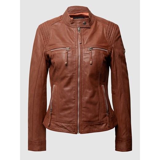 Kurtka skórzana w stylu Biker Cabrini 50 Peek&Cloppenburg