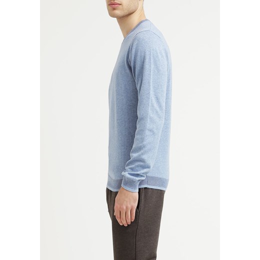 Burton Menswear London Sweter blue zalando niebieski długie