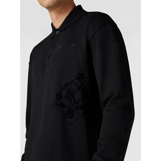 Koszulka polo o kroju relaxed fit z nadrukiem z motywem M wyprzedaż Peek&Cloppenburg 