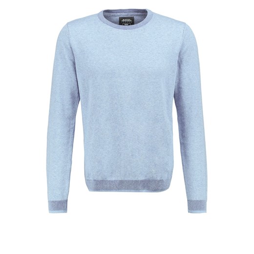 Burton Menswear London Sweter blue zalando niebieski bawełna