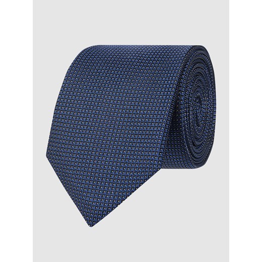 Krawat jedwabny z tkanym wzorem (6,4 cm) One Size Peek&Cloppenburg 