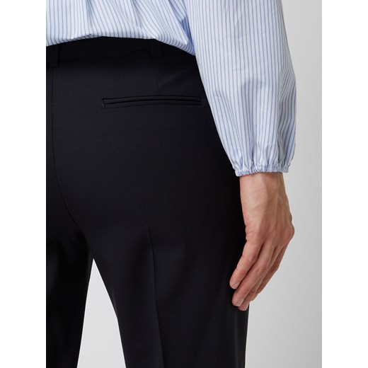 Spodnie materiałowe o kroju slim fit z mieszanki żywej wełny Windsor 44 Peek&Cloppenburg 