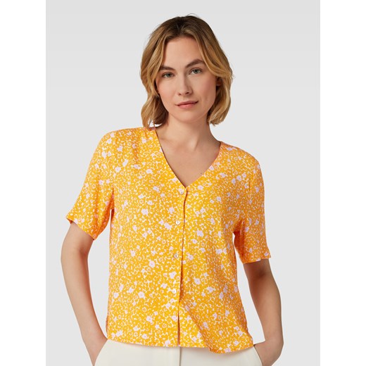 Bluzka koszulowa z wiskozy z kwiatowym wzorem 40 Peek&Cloppenburg 