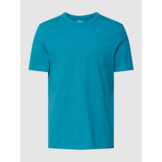 T-shirt męski S.Oliver z krótkim rękawem bawełniany casual