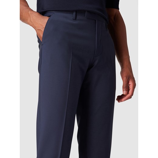 Spodnie do garnituru o kroju super slim fit z dodatkiem żywej wełny model Cinque 44 Peek&Cloppenburg 