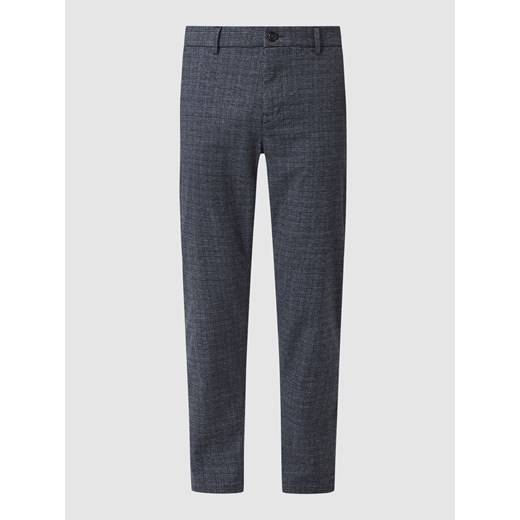 Spodnie o kroju slim tapered fit z dodatkiem streczu model ‘York’ Selected Homme 31/32 Peek&Cloppenburg 