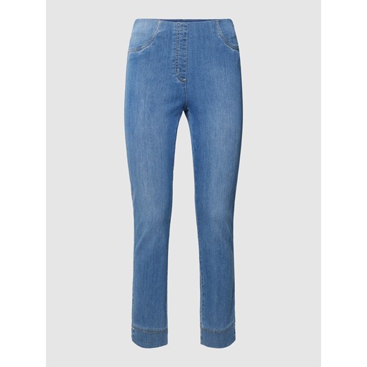 Jeansy o kroju slim fit z zaznaczonymi,wpuszczanymi kieszeniami model ‘IGOR’ Stehmann 48 promocyjna cena Peek&Cloppenburg 