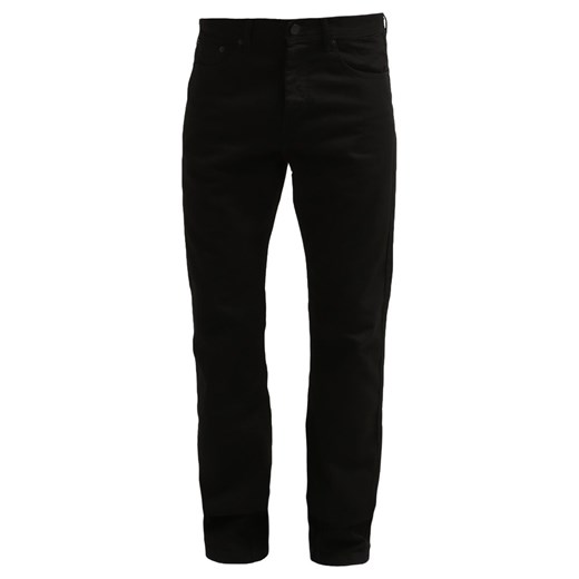 Burton Menswear London Jeansy Straight leg black zalando czarny bawełna