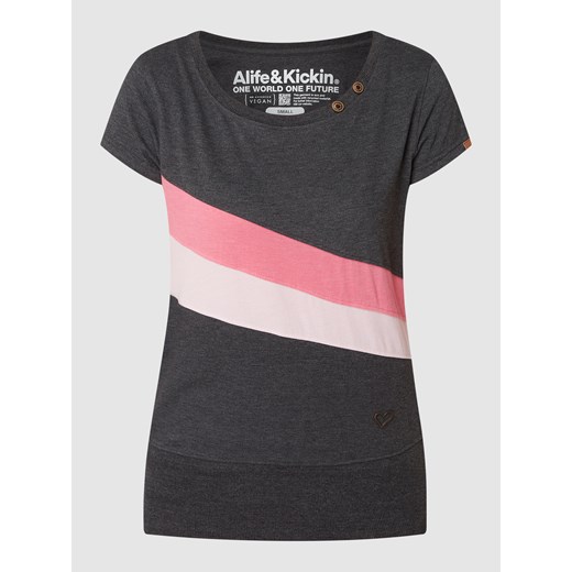 T-shirt z paskami w kontrastowym kolorze model ‘Clea’ M okazja Peek&Cloppenburg 