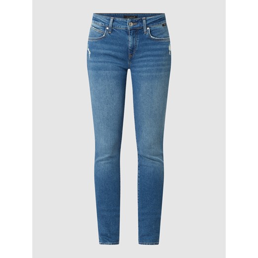 Jeansy o kroju super skinny fit z dodatkiem streczu model ‘Adriana’ Mavi Jeans 27/32 Peek&Cloppenburg 