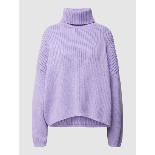 Sweter z dzianiny z golfem model ‘Leah’ Another Label S Peek&Cloppenburg