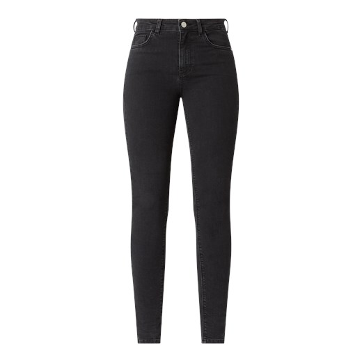 Jeansy z wysokim stanem o kroju skinny fit z dodatkiem streczu Review 32S Peek&Cloppenburg 