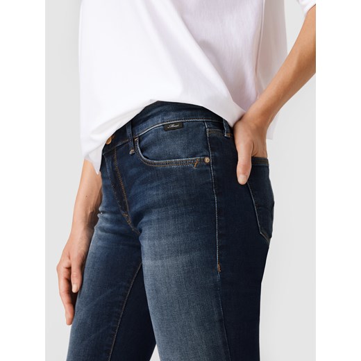 Jeansy z poszerzaną nogawką o kroju slim fit z dodatkiem wiskozy model ‘Bella’ Mavi Jeans 25/30 Peek&Cloppenburg 
