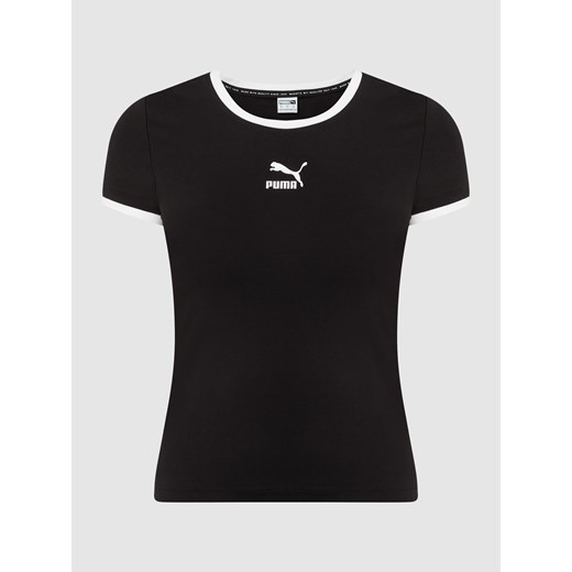 T-shirt o kroju classic fit z dodatkiem streczu XS Peek&Cloppenburg  okazja