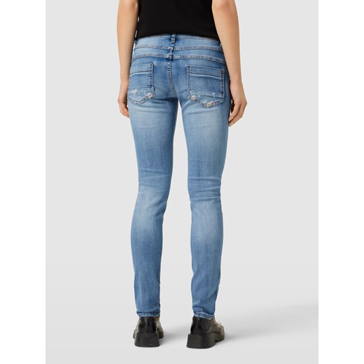 Jeansy damskie BLUE MONKEY niebieskie