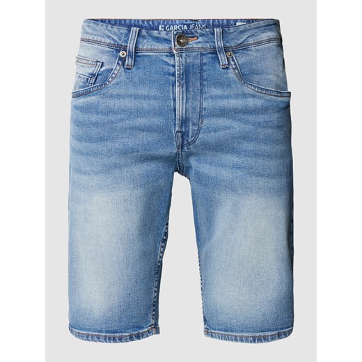 Spodenki męskie niebieskie Garcia jeansowe na lato 