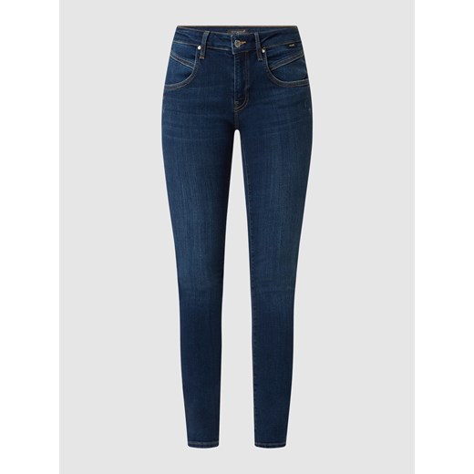 Jeansy o kroju super skinny fit z dodatkiem streczu model ‘Adriana’ Mavi Jeans 31/30 Peek&Cloppenburg 