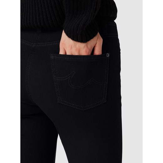 Jeansy barwione o kroju skinny fit z dodatkiem streczu model ‘PARLA’ Cambio 36 Peek&Cloppenburg 