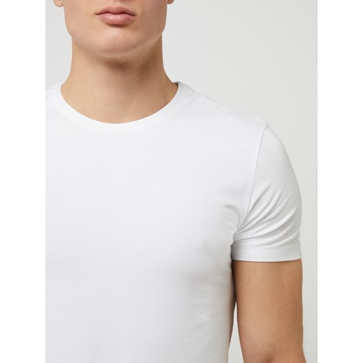 T-shirt o kroju slim fit z dodatkiem streczu model ‘David’ Casual Friday XXL Peek&Cloppenburg 