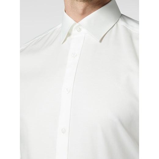 Koszula biznesowa o kroju slim fit z diagonalu Olymp Level Five 41 Peek&Cloppenburg 
