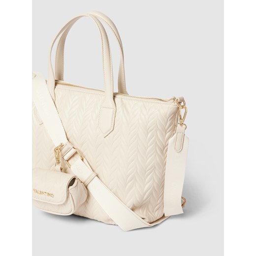 Torba shopper z fakturowanym wzorem model ‘SUNNY RE SHOPPING BAG’ Valentino Bags One Size Peek&Cloppenburg okazyjna cena