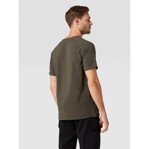 T-shirt z paskami z logo model ‘Trend T-Shirt’ S Peek&Cloppenburg 