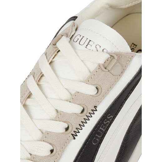 Sneakersy z obszyciem w kontrastowym kolorze model ‘Monte’ Guess 42 okazyjna cena Peek&Cloppenburg 