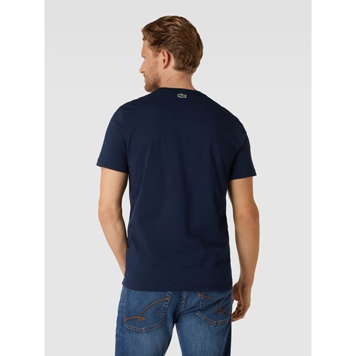 T-shirt z nadrukiem z logo Lacoste XS Peek&Cloppenburg