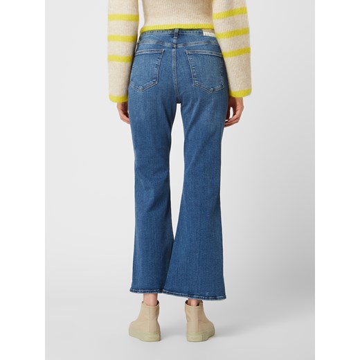 Jeansy skrócone z poszerzaną nogawką i dodatkiem streczu Mavi Jeans 27/28 Peek&Cloppenburg