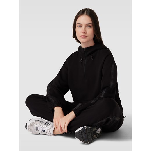 Bluza krótka z kapturem i krótkim zamkiem błyskawicznym model ‘Stance’ Icaniwill L promocja Peek&Cloppenburg
