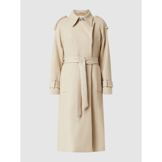 Płaszcz wełniany z domieszką kaszmiru model ‘Caroline’ Ivy Oak 44 wyprzedaż Peek&Cloppenburg 